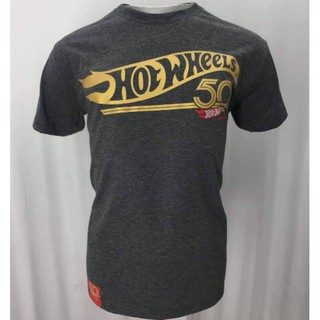 เสื้อยืดแขนสั้น Hotwheels 50Th สําหรับผู้ชาย