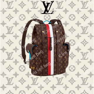 Louis vuitton/ LV/ CHRISTOPHER กระเป๋าเป้สะพายหลัง