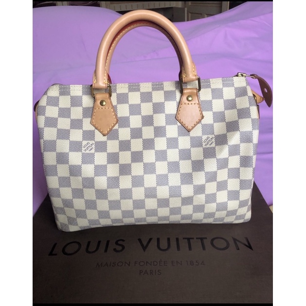 Louis Speedy Damier Azur 30