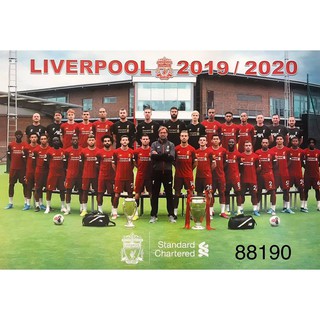 โปสตอร์สโมรสรฟุตบอล Liverpool 2019-2020