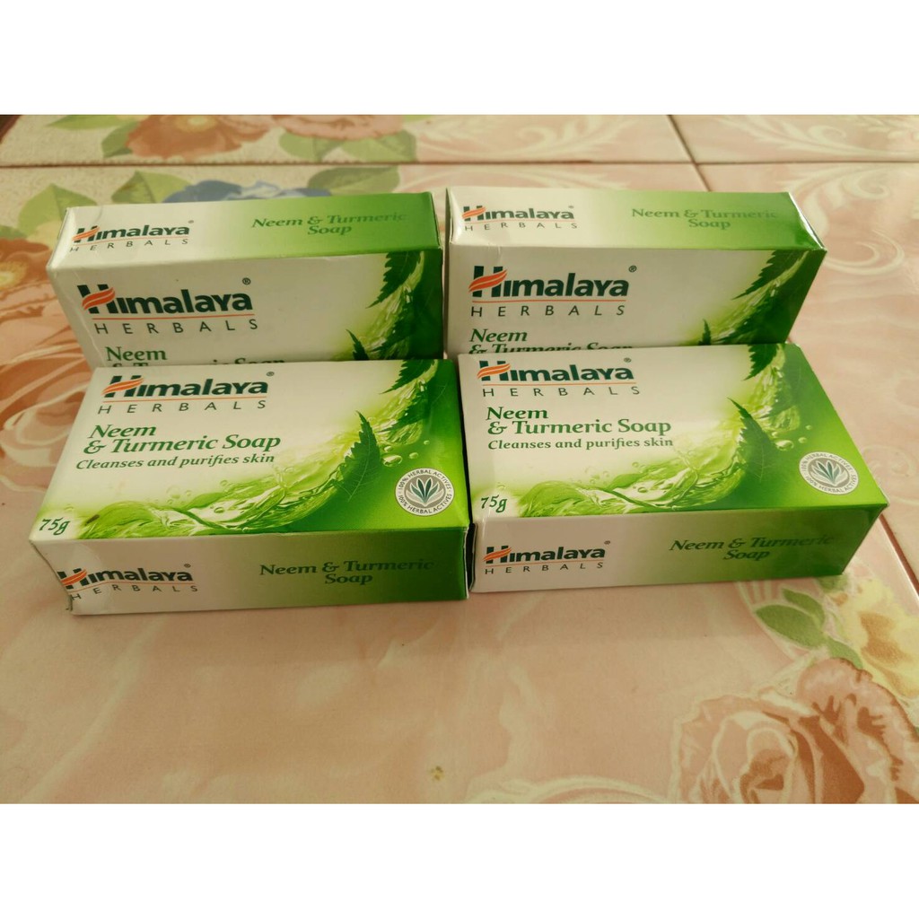 Neem Soap สบู่นีมลดสิว Himalaya