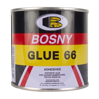 กาวยาง BOSNY GLUE 66 200 ml. กาวเหนียว ติดงานไม้ กาวติดไม้ หนังสัตว์ พีวีซี แผ่นโฟไมก้า บอร์ดไฟเบอร์ ไวนิล PVC ลามิเนต