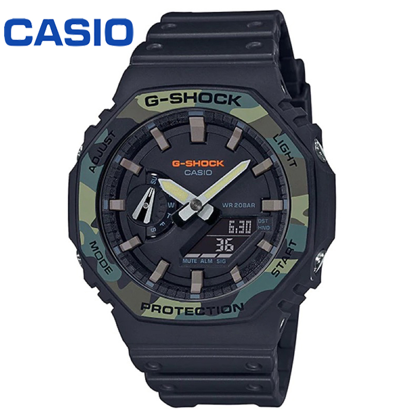 สินค้าใหม่และ ของแท้  Casio GShock Ga2100 นาฬิกาข้อมือชาย  นาฬิกาข้อมือกันน้ำ นาฬิกาผู้ชาย นาฬิกาแฟชั่น นาฬิกาผู้หญิง