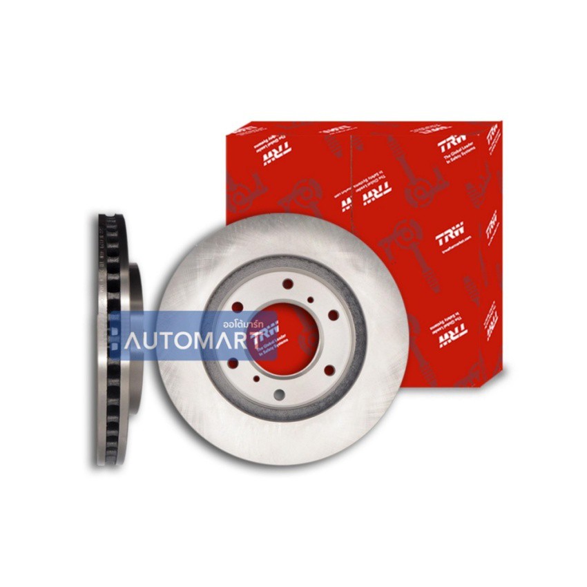 TRW จานเบรกหน้า MITSUBISHI TRITON 4WD '05-'14 , PAJERO SPORT '08-'14 294 ช่อง DF4920 (1 ชิ้น)