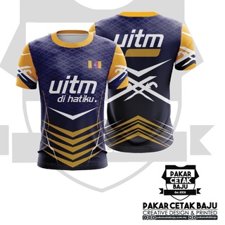 เสื้อยืด Jersey Uitm Di Hatiku Sublimation | เสื้อกีฬาบาจู Jersey Sublimation | เสื้อยืดแขนสั้น