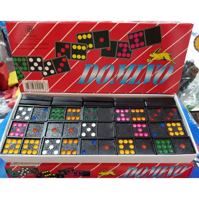 โดมิโน่ เกมกล่อง55ชิ้น