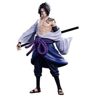 โมเดลฟิกเกอร์ อนิเมะนารูโตะ Ninja Mantra Sasuke Naruto Itachi บรรจุกล่อง สําหรับตกแต่งรถยนต์☆