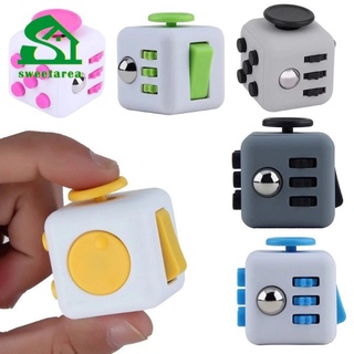 Magic Fidget Cube ของเล่นบรรเทาความเครียดความวิตกกังวลสําหรับเด็กและผู้ใหญ่