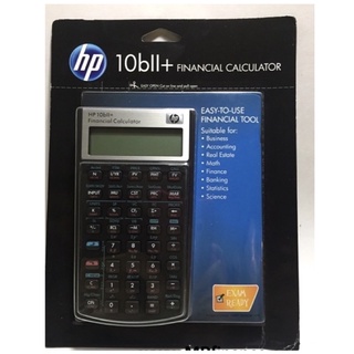 HP 10 bII + เครื่องคิดเลขการเงิน ของใหม่  ของแท้