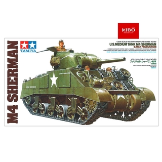 🇹🇭 โมเดลจำลองรถถัง TAMIYA 35190 M4 SHERMAN (EARLY PRODUCTION) 1/35