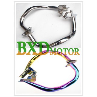 อุปกรณ์เสริมรถจักรยานยนต์ การ์ดกันชน สีรุ้ง ดัดแปลง สําหรับ CB400 92-98 XJR400