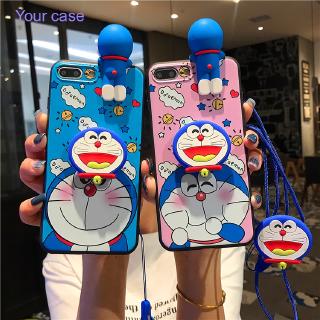 เคสมือถือลายโดเรมอน  สำหรับรุ่น OPPO A92020 A52020 A11 A11X A1K RealmeC2 A3S A5 A12 E A7 A5S