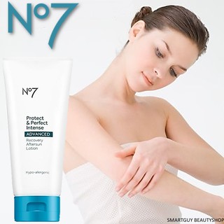 No7 Protect &amp; Perfect Intense ADVANCED Recovery Aftersun Lotion 200ml. ผลิตภัณฑ์โลชั่นสำหรับฟื้นฟูดูแลผิวกายหลังออกแดด