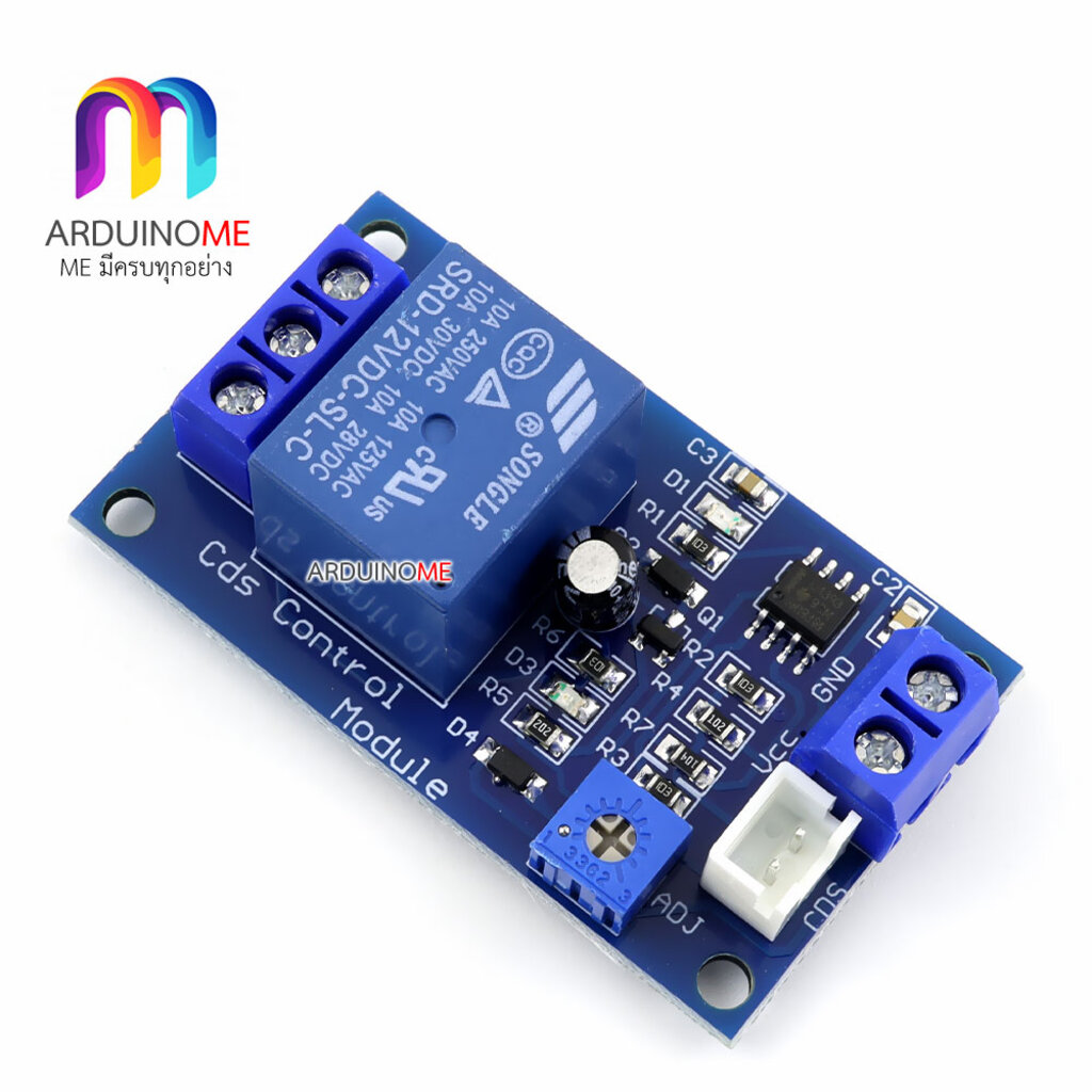 โมด ลร เลย สว ตซ เป ด ป ดตามแสง Ldr Photosensitive Resistor Module Brightness Automatic Control 12v Shopee Thailand