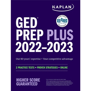 Kaplan GED Test Prep Plus 2022-2023