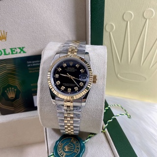 นาฬิกา RO LEX date just งาน ออริ size 31mm งานสวย ใช้สลับแท้