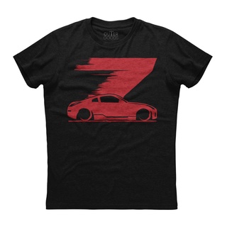 เสื้อยืดผ้าฝ้าย เสื้อยืดแขนสั้นลําลอง พิมพ์ลายตัวอักษร Z Speedy Red Car สีดํา เข้ากับทุกการแต่งกาย สําหรับผู้ชาย 965914