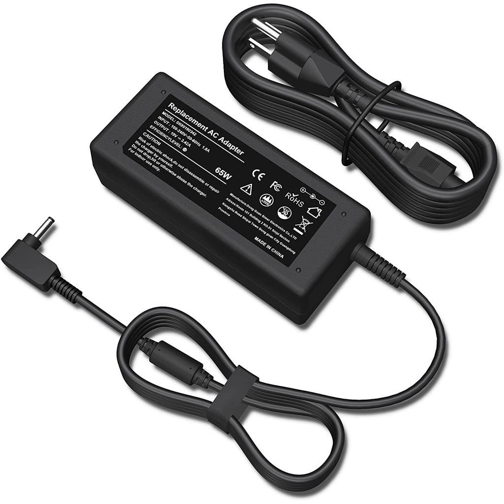 65W AC Adapter แล็ปท็อปชาร์จสําหรับ Acer Chromebook R11 11 13 14 15 Series C720 CB5-122T CB3-111 CB3