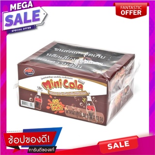 เอ็มแอนด์เค กัมมี่เยลลี่ มินิโคล่า 20 กรัม แพ็ค 12 ซอง M&amp;K Gummy Jelly Mini Cola 30 g x 12