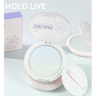 Hold LIVE บลัชออนแต่งหน้า ไฮไลท์ เนื้อฝุ่น ไล่โทนสีฟ้า สีเขียว