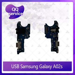 USB Samsung Galaxy A02s อะไหล่สายแพรตูดชาร์จ แพรก้นชาร์จ Charging Connector Port Flex Cable（ได้1ชิ้นค่ะ) QQ service