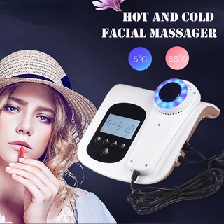 Cool front LED/COLD/HOT reply scrambler all problem skin massage machine 6CTF