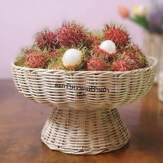 พานหวาย พาน พานใส่ผลไม้