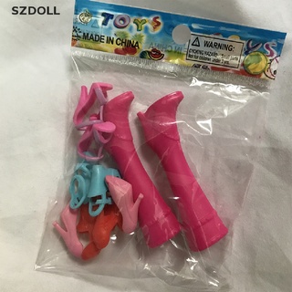 [cxSZDOLL]  5Pairs Doll Shoes For Monster Doll High Heel Shoes 29cm Dolls Accessories Toy  DOM