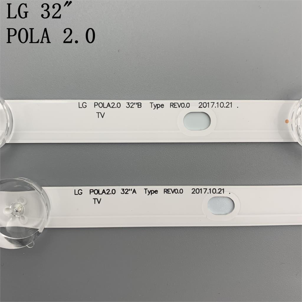Kit 3 Barre LED Per TV LG 32 Pollici - Ricambio Per Retroilluminazione, Modello POLA2.0, DLED