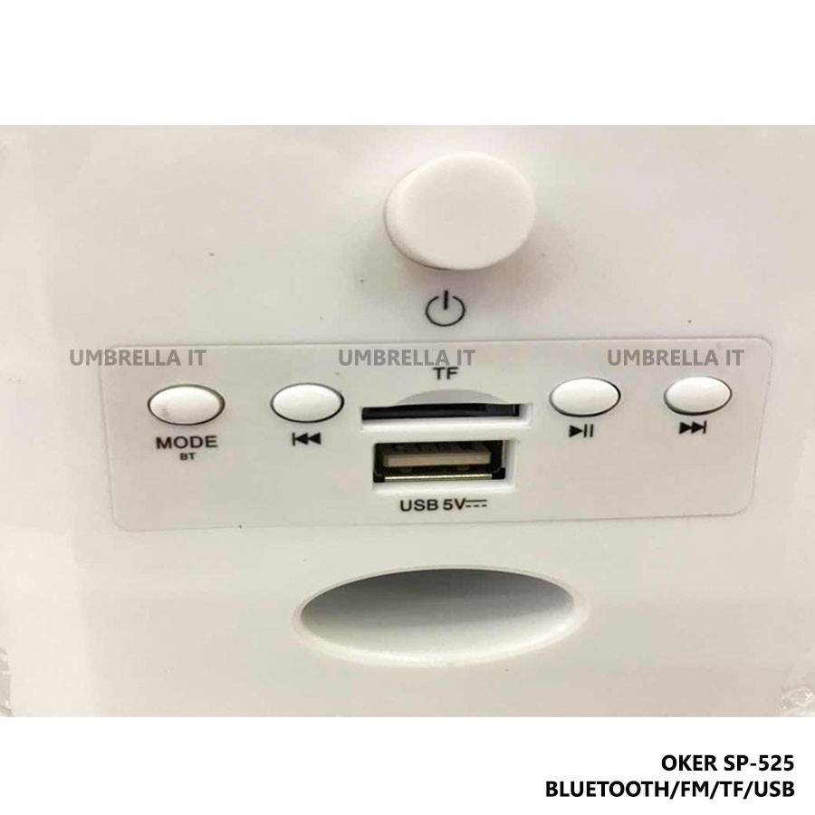 OKER SP-525 ลำโพงบลูทูธ Bluetooth+FM+TF+USB Speaker Micro 2.1 650W เสียบไฟUSB#CLLBSA4โค้ดส่วนลด