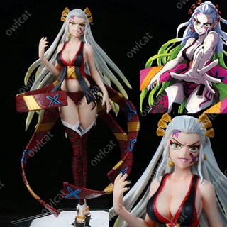 ดาบพิฆาตอสูร Figure Daki Gyutaro Upper Rank Six 30cm Big Size (Entertainment District Arc.) Demon Slayer: Kimetsu No Yaiba Jogen No Roku Twelve Kizuki Yoshiwara ขนาดใหญ่ Model