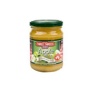 Three Threes Apple Sauce 250g ทรีทรีซอสแอปเปิ้ล 250 กรัม