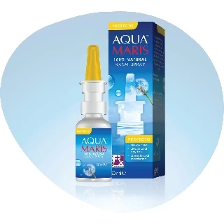 Aqua Maris Protecto 20mL อควา มาริส โปรเทคโท สเปรย์พ่นจมูก หายใจไม่สะดวก #8221