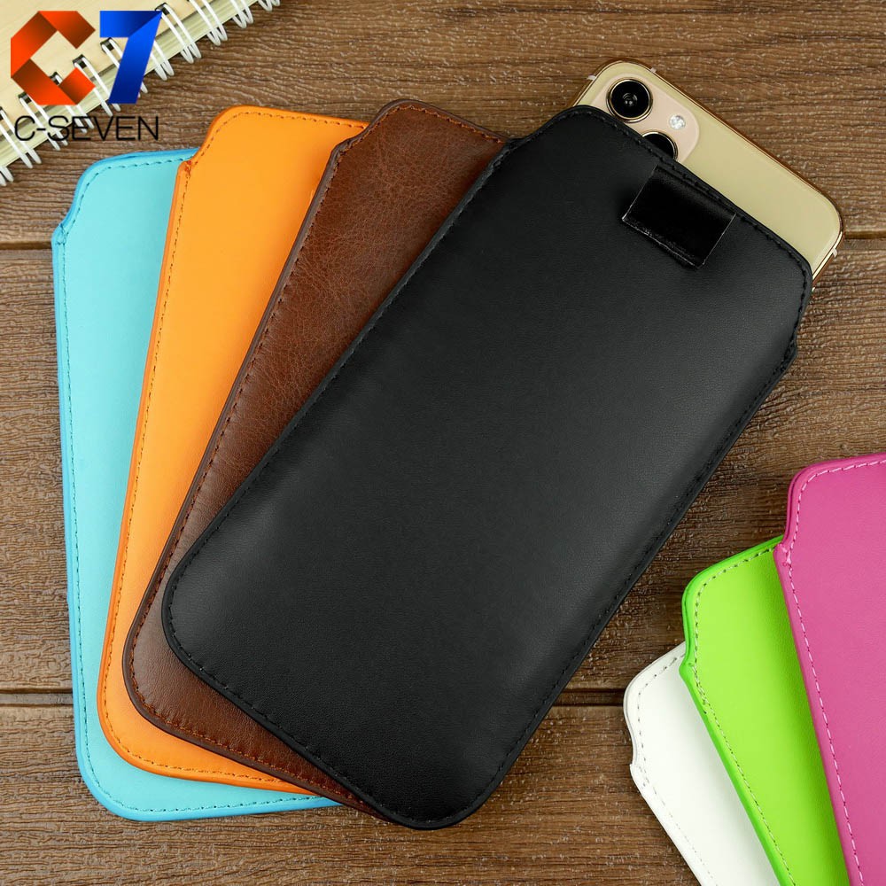 Pull up ซองหนัง กระเป๋า ใส่ มือถือ สำหรับ ไอโฟน Samsung 5.5 นิ้ว (กว้าง 16.5 x 8.5 ซม.) สินค้าพร้อมส่ง ใหม่ +