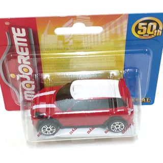 รถเหล็ก Majorette มินิคูเปอร์ สีแดง Mini Cooper WRC Red / White