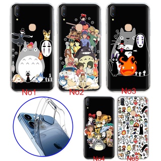 352no เคสโทรศัพท์มือถือแบบนิ่ม ลายการ์ตูนโตโตโร่ Studio Ghibli สําหรับ VIVO Y22s Y16 Y02 Y01 Y02S V25 V25E X80 Pro