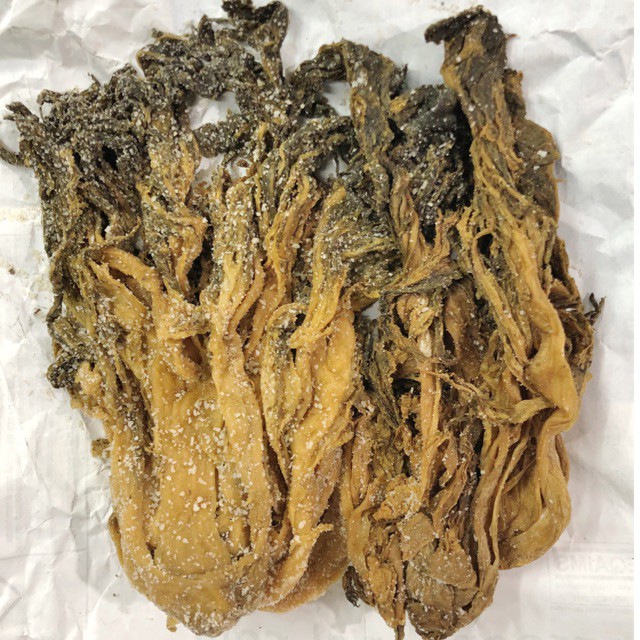 ผักกาดแห้งหมักเกลือ( มุ่ยฉ่าย) (Salted Mui Choy 盐味梅菜 )Mui Choy/Mei Cai | Dried Preserved Vegetable | 甜咸梅 500g