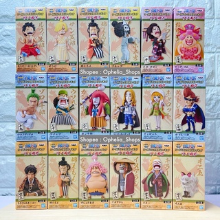 WCF One Piece Wano Kuni ของแท้ 🇯🇵 วันพีช วาโนะ ฟิกเกอร์ โมเดล วันพีซ OnePiece ลูฟี่ โซโล ซันจิ วาโนะคุนิ