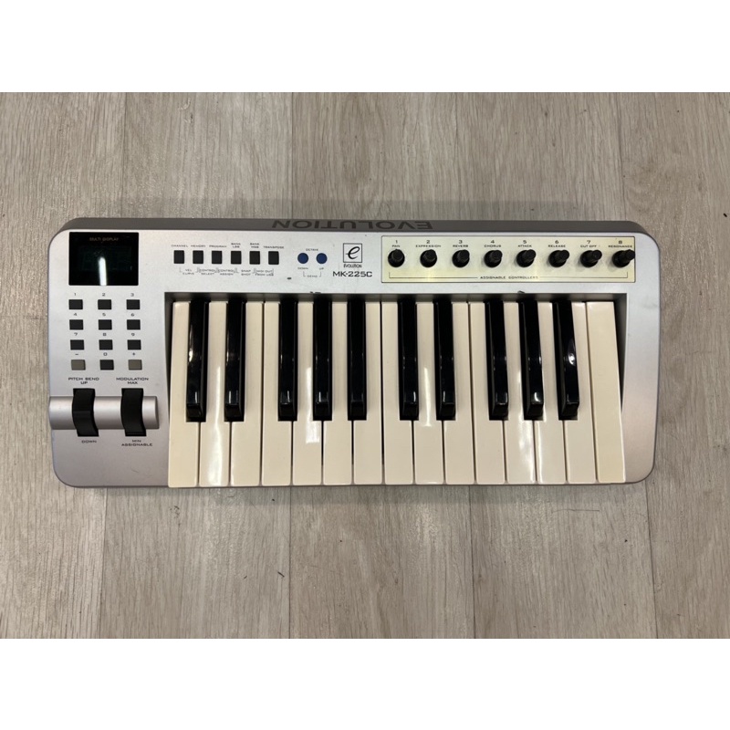 usb midi keyboard controller Evolution รุ่น MK-225C มือสอง