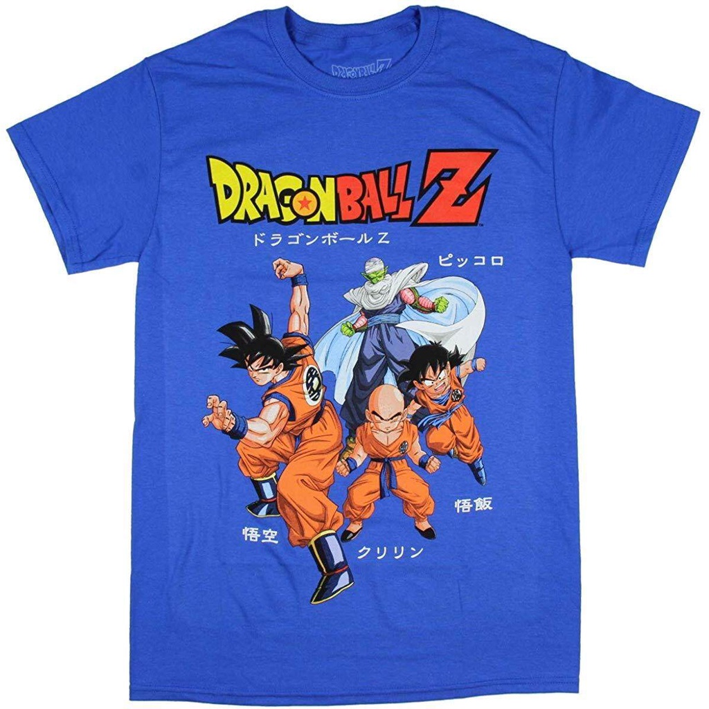 เสื้อยืดผู้ชาย Dragonball Z Licensed Graphic T-Shirt t shirt men cotton