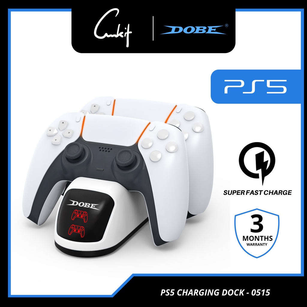 DOBE PS5 แท่นชาร์จ Dual Sense Charging Fast Charging Dock DS Fast Charging Dock