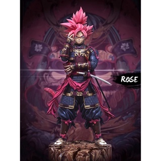 Dragon Ball Z Rosa Goku samurai series action PVC Figure 29 cm