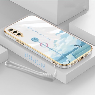 เคสโทรศัพท์แบบบางพิเศษลายการ์ตูนสําหรับ Samsung Galaxy A32 A52 A72 A22