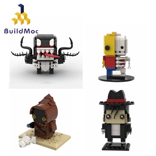 Buildmoc โมเดลตัวต่อเลโก้ เลโก้ ภาพยนตร์ Venom Michael Jackson Star wars ของเล่นสําหรับเด็ก