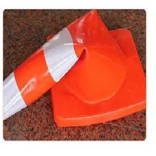 กรวย PVC กรวยจราจร กรวยฉุกเฉิน กรวยยางจราจร คาดแถบ