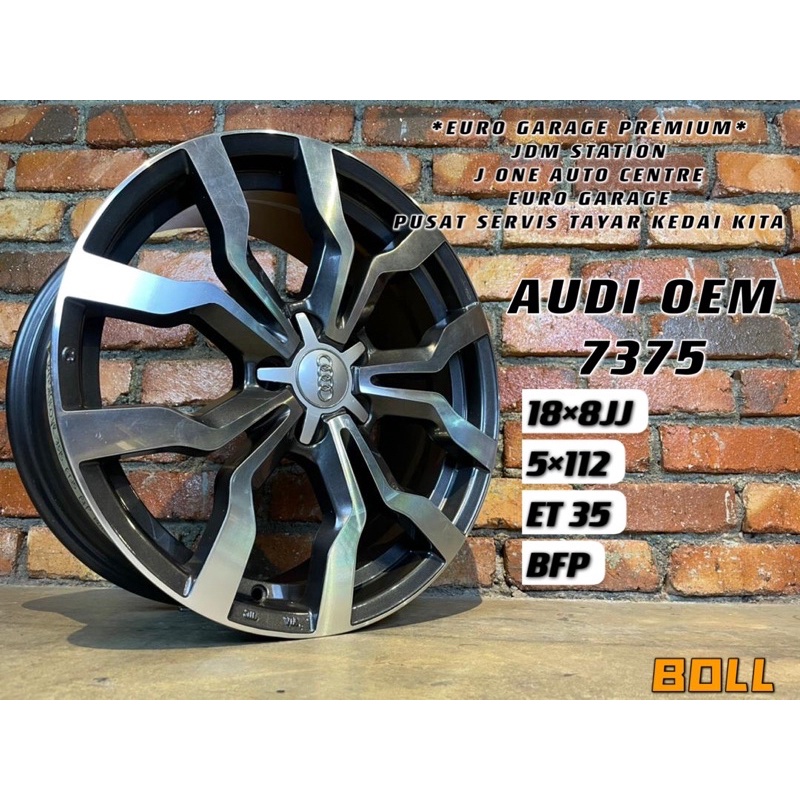 Audi OEM DESIGN WHEELS 18INC A3 A4 A6 S3 S4 Q3 Q5