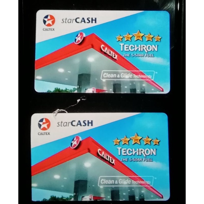 บัตรเติมน้ำมันคาลเท็ก​ซ์ caltex card