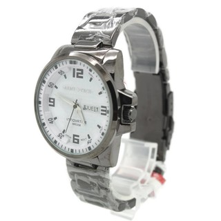 Army Tech นาฬิกาข้อมือสุภาพบุรุษ สายเหล็ก Black Steel (day-date) - ADD0004