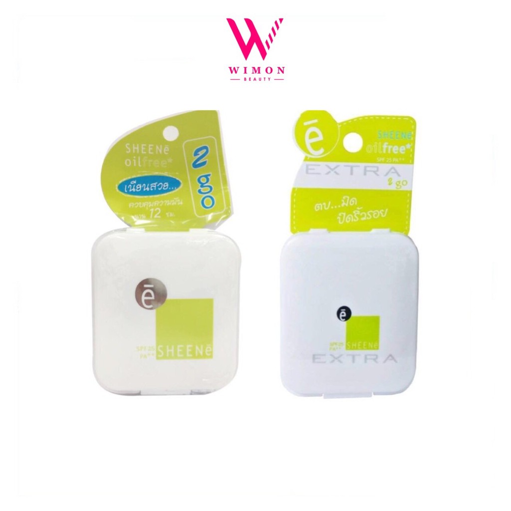 Sheene 2 go Powder แป้งชีนเน่ ทูโก 3.5 กรัม ตลับพกพา