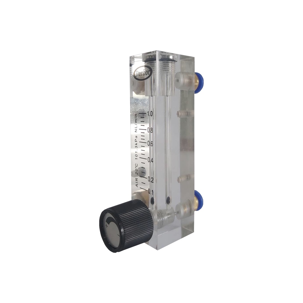 DARHOR โรตามิเตอร์ (ROTAMETER) สำหรับแก๊ส DFG-4T 0.1-1.0LPM